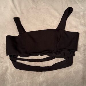 Forever 21 Black Garment with Label Detail